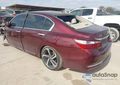2016 Honda Accord Ex z USA, uszkodzony, nr VIN 1HGCR2F74GA105343